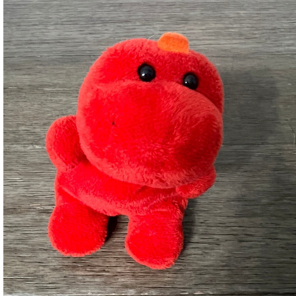 Adventure Planet‎ Plush Red Dinosaur Stuffed Animal Toy Kids